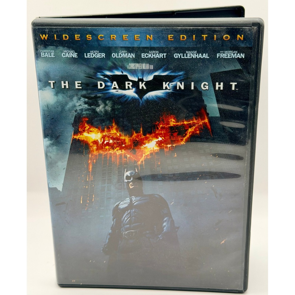 The Dark Knight DVD 2008 Widescreen Edition